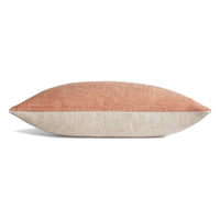Signal 24&quot; Square Pillow in Edwards Tomato - Angle 3