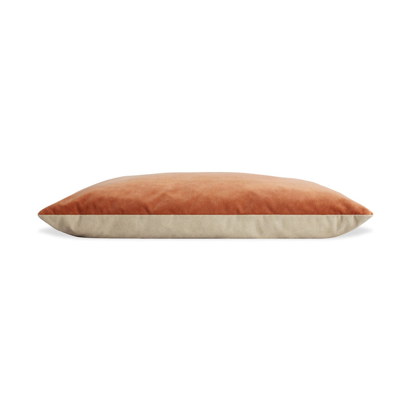Signal Small Dog Bed in Copper Velvet - Angle 1