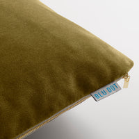 Signal Small Dog Bed in Loden Velvet - Angle 6