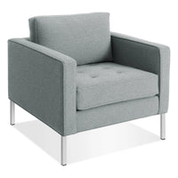 Paramount Lounge Chair in Sanford Ceramic - Angle 3