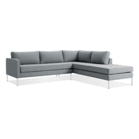 Paramount Sectional Sofa in Sanford Ceramic - Angle 2