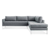 Paramount Sectional Sofa in Sanford Ceramic - Angle 1