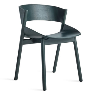 Port Chair in Navy Green on Ash - Angle 1