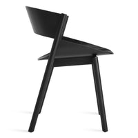 Port Chair in Black on Ash - Angle 7