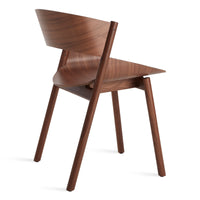 Port Chair in Walnut - Angle 7