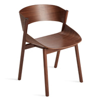 Port Chair in Walnut - Angle 4