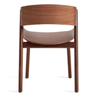 Port Chair in Walnut - Angle 8