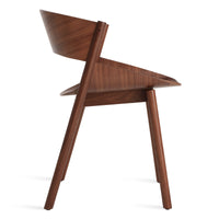 Port Chair in Walnut - Angle 6