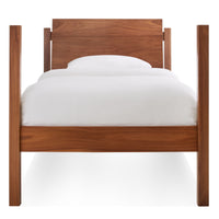 Post Up Bed in Walnut - Angle 2