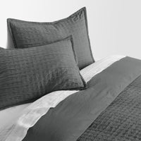 Popple Duvet Set in Charcoal - Angle 9