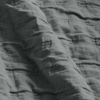 Popple Duvet Set in Charcoal - Angle 10