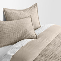 Popple Duvet Set in Putty - Angle 9