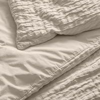 Popple Duvet Set in Putty - Angle 11
