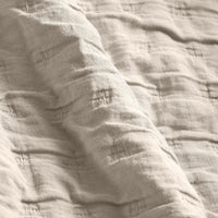 Popple Duvet Set in Putty - Angle 10