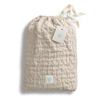 Popple Duvet Set in Putty - Angle 14