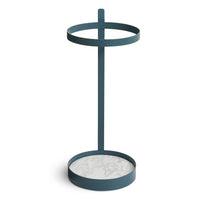 Pitter Patter Umbrella Stand in Marine Blue - Angle 8