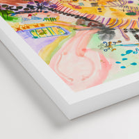 NIAD + Blu Dot  "Untitled" (Multicolored Watercolor)