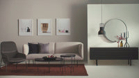 Acre Lounge Chair in Maharam Mode in Machine - Angle 14