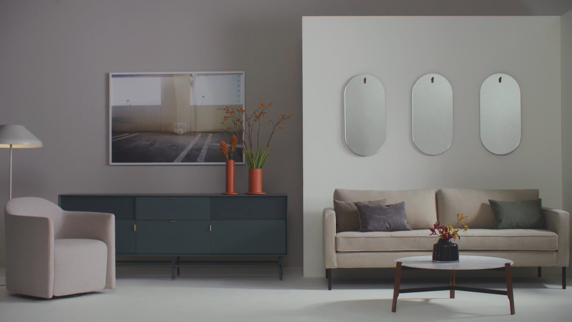 Dang 2 Door / 2 Drawer Console | Blu Dot