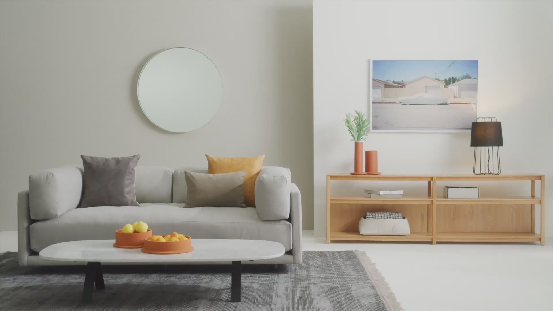 Open Plan Long and Low Bookcase - Thumbnail 5