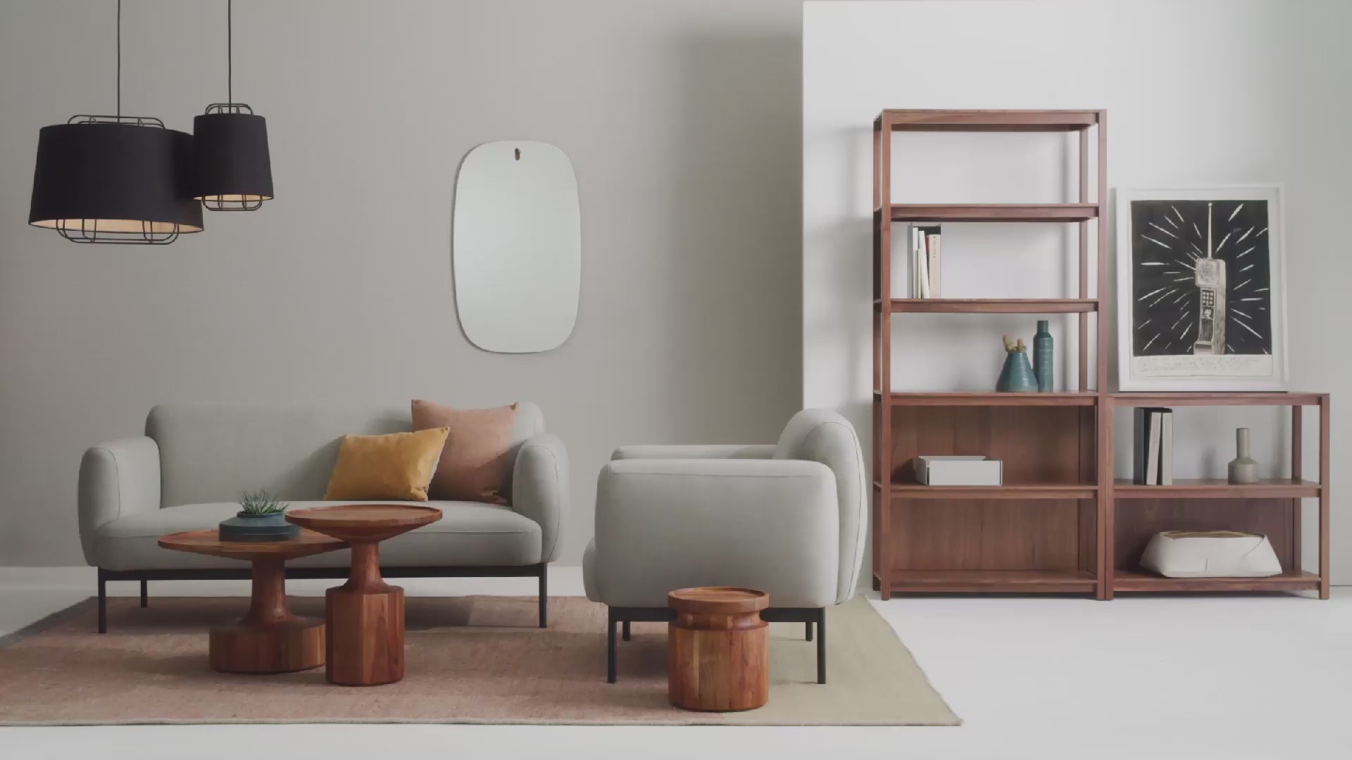 Turn Tall Side Table | Blu Dot