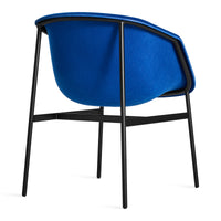 Past Life Chair in Cobalt / Black - Angle 5