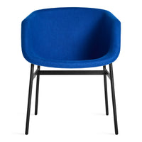Past Life Chair in Cobalt / Black - Angle 3