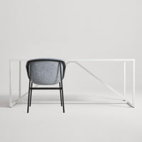 Past Life Chair in Light Grey / Black - Angle 2