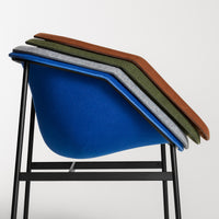 Past Life Chair in Olive / Black - Angle 7