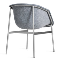 Past Life Chair in Light Grey / Silver - Angle 5