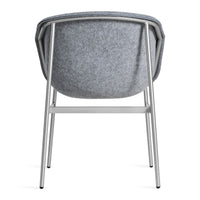 Past Life Chair in Light Grey / Silver - Angle 6