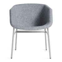 Past Life Chair in Light Grey / Silver - Angle 3