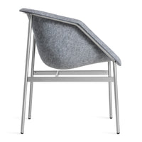 Past Life Chair in Light Grey / Silver - Angle 4