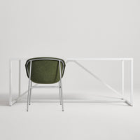 Past Life Chair in Olive - Angle 2