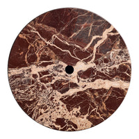 Plateau Medium Table in Cherry Marble - Angle 3