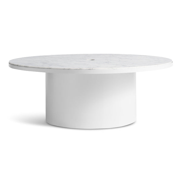 Plateau Coffee Table in White - Angle 1