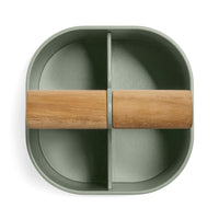 Pluck Small Caddy in Grey Green - Angle 5