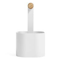 Pluck Small Caddy en White - ángulo 4
