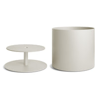 Plot Large Planter in Putty - Angle 4