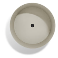 Plot Large Planter in Putty - Angle 6