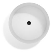 Plot Medium Planter in White - Angle 9