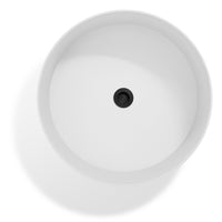 Plot Small Planter in White - Angle 7