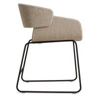 Racer Chair in Tait Stone - Angle 6
