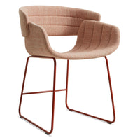 Racer Chair in Tait Tomato - Angle 1