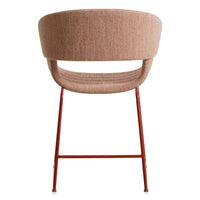 Racer Chair in Tait Tomato - Angle 8