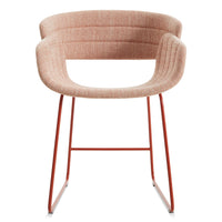 Racer Chair in Tait Tomato - Angle 5