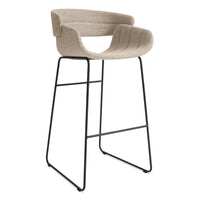 Racer Stool in Tait Stone - Angle 2