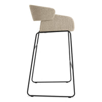 Racer Stool in Tait Stone - Angle 4