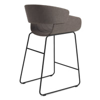 Racer Stool in Toohey Charcoal - Angle 5