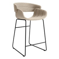Racer Stool in Tait Stone - Angle 2